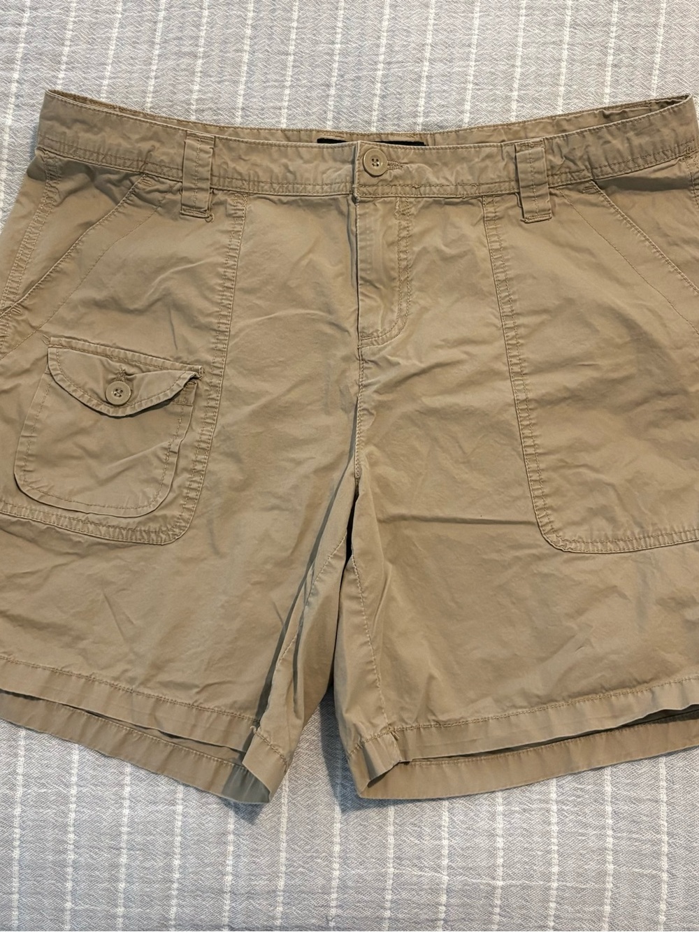 Calvin Klein Jeans Beige Cotton Casual Shorts